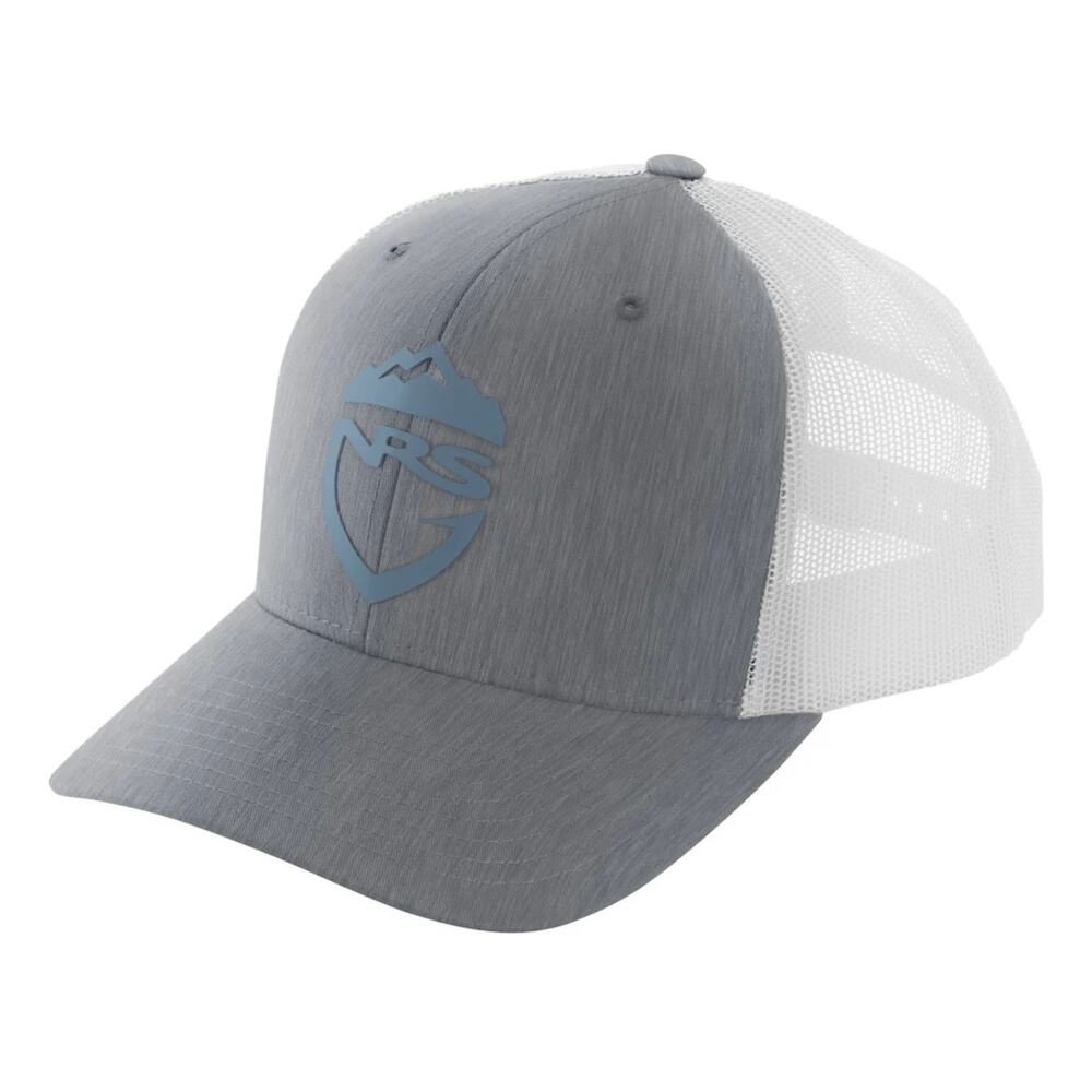 NWOT!  NRS - Gray Fishing 5 Panel Mesh Snapback Trucker Hat